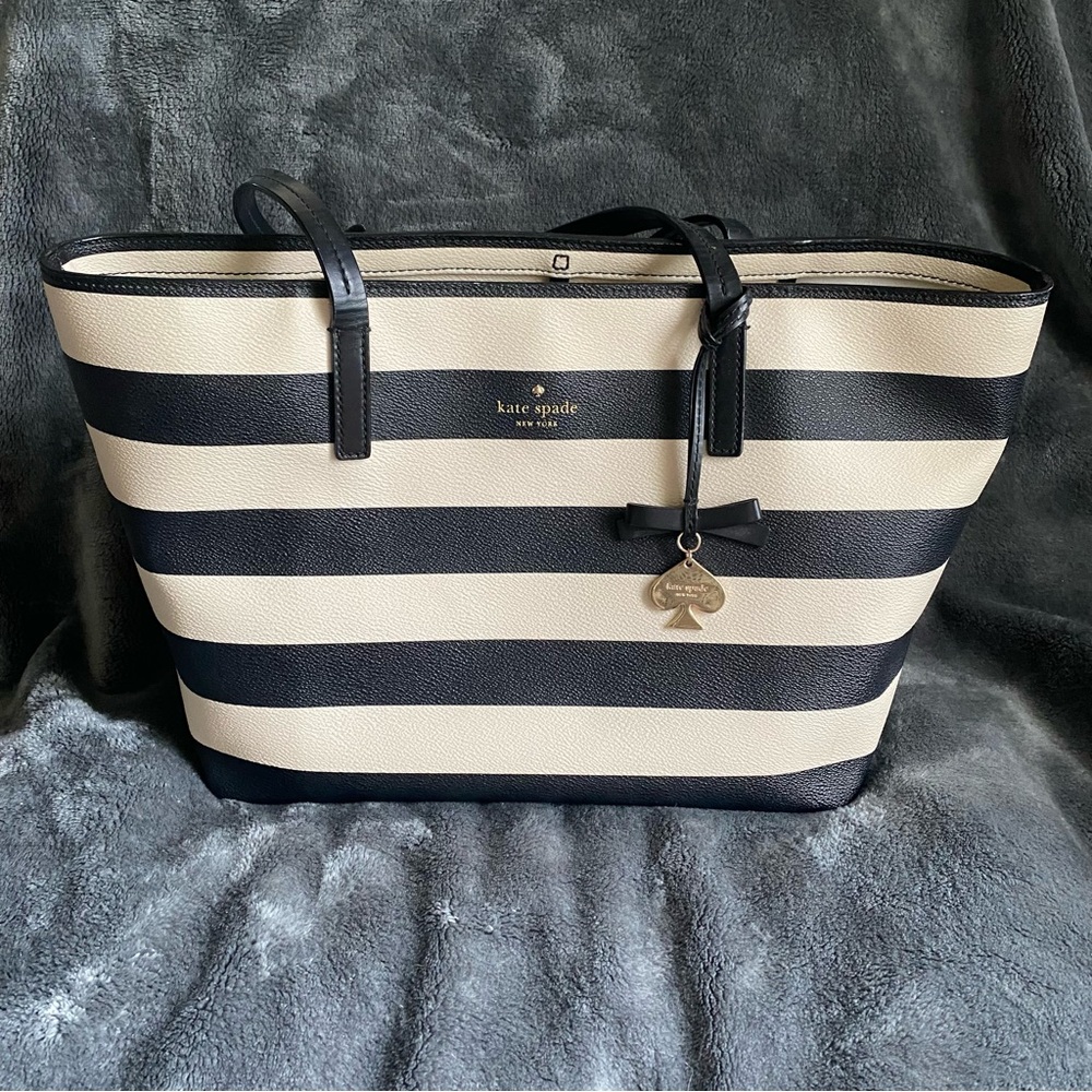 Kate Spade Hawthorne Lane Ryan Striped Tote Bag